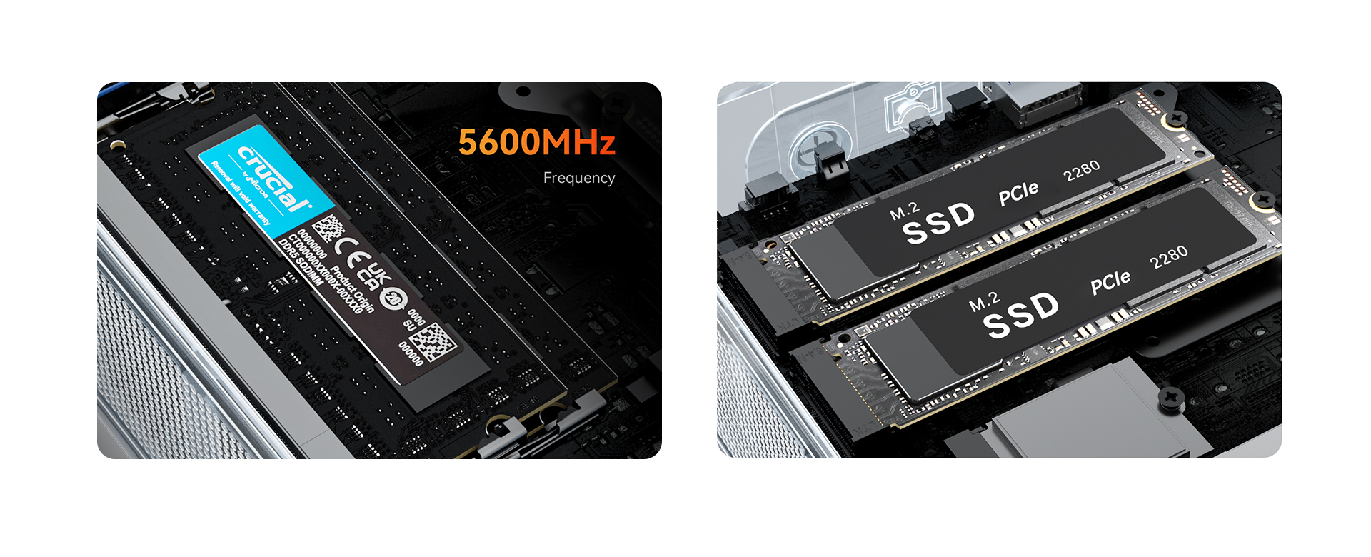 Μνήμες RAM και SSD